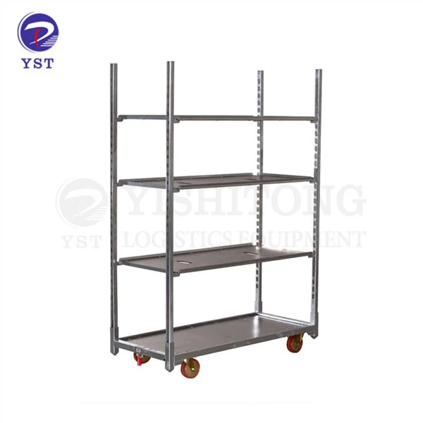 Gardening Flower Shelf Transport Cart