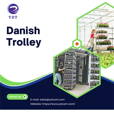 Daniya trolleylari: gullarni tashish uchun ideal echim